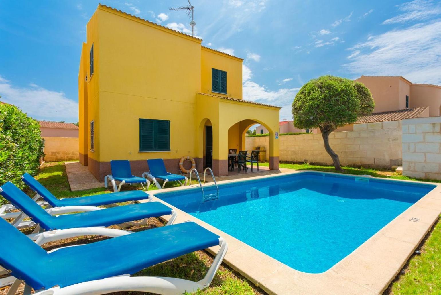 Villa La Luna Cala'N Blanes  Kültér fotó